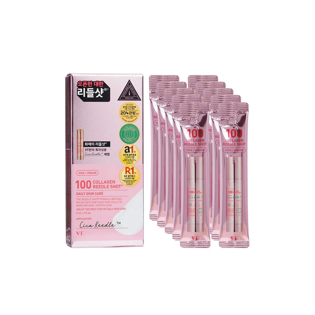 VT 100 Collagen Reedle Shot (2 ml x 10 ampollas)