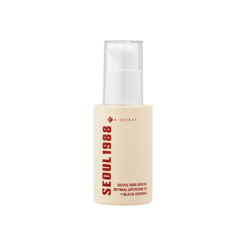 KSECRET SEOUL 1988 Serum Retinal Liposome 2% + Black Ginseng 30 ml
