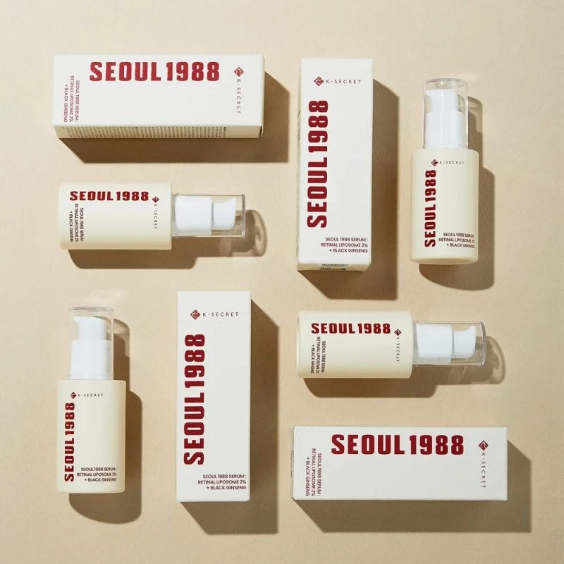 KSECRET SEOUL 1988 Serum Retinal Liposome 2% + Black Ginseng 30 ml